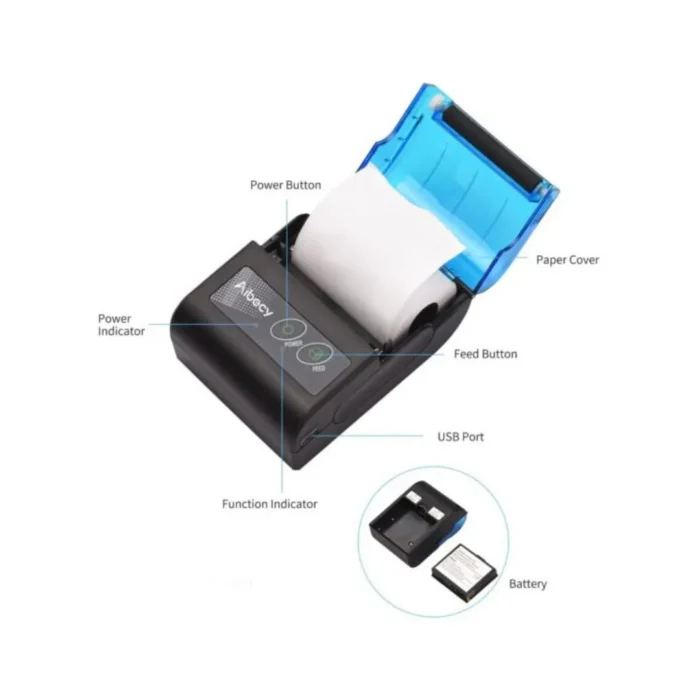 Mobile Thermal Printer Bluetoot
