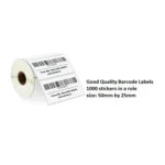 2 x 1 Inch 3 Barcode Label Stickers